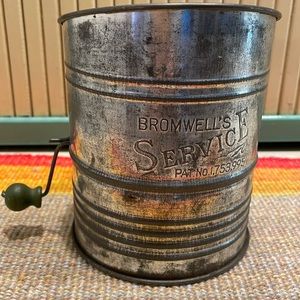 Bromwells antique Flour Sifter